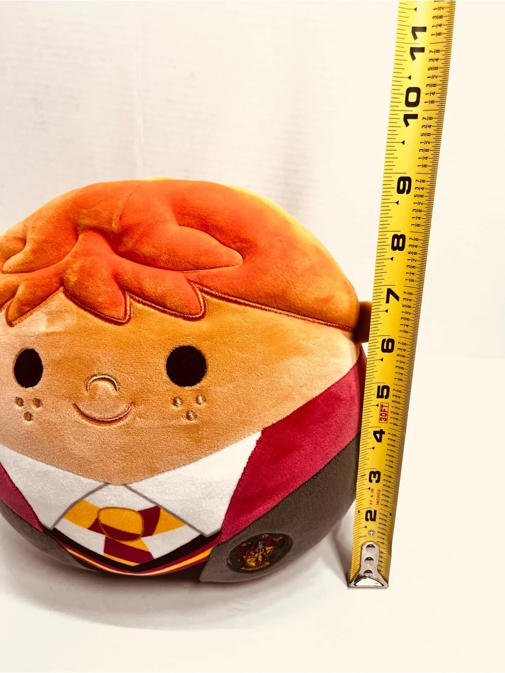 Warner Bros. Gryffindor Plush Toy - Red Hair Round Stuffed Doll